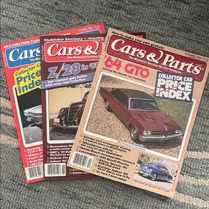 Vintage Cars & Parts Magazine Collection